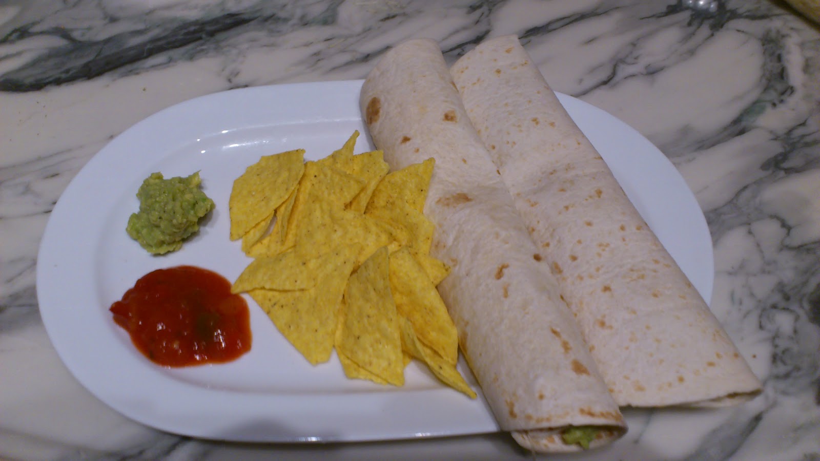 Dans la cuisine d'Hilary Wrap à la mexicaine / mexican wrap