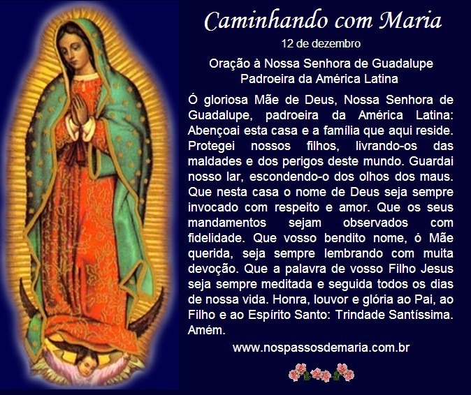Histórias de Uma Contadora NOSSA SENHORA DE GUADALUPE Histórias de Uma Contadora NOSSA SENHORA DE GUADALUPE