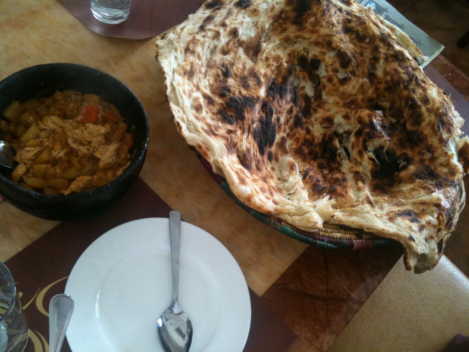 A Little Oryx in Qatar Bandar Aden, Yemeni Restaurant again!