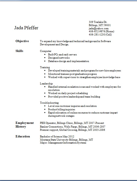 another word for troubleshoot resume