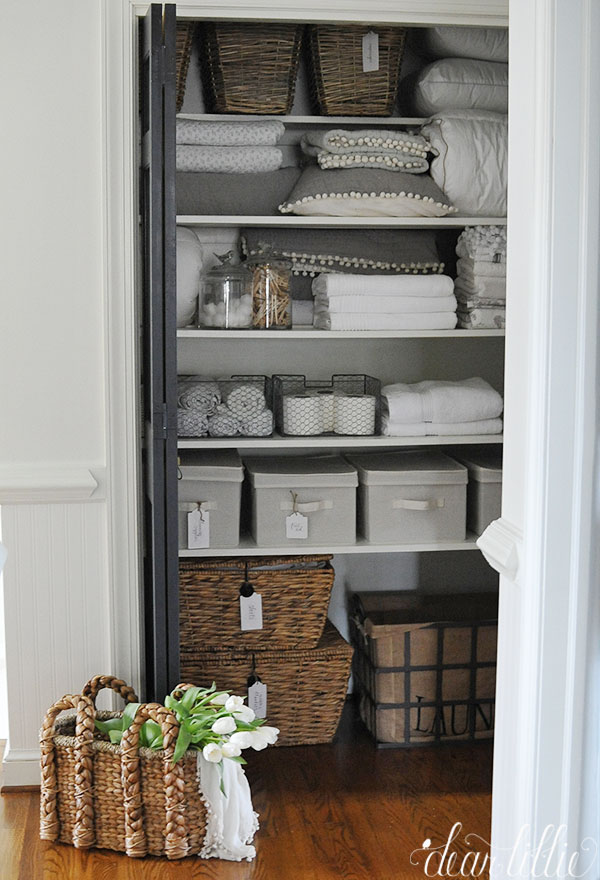 Some Progress in Our Upstairs Hallway and Linen Closet - Dear