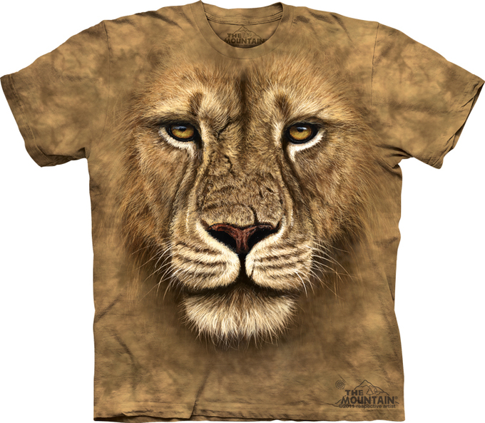 TrendedWeekly: T-Shirt Big Face Animals by The Mountain