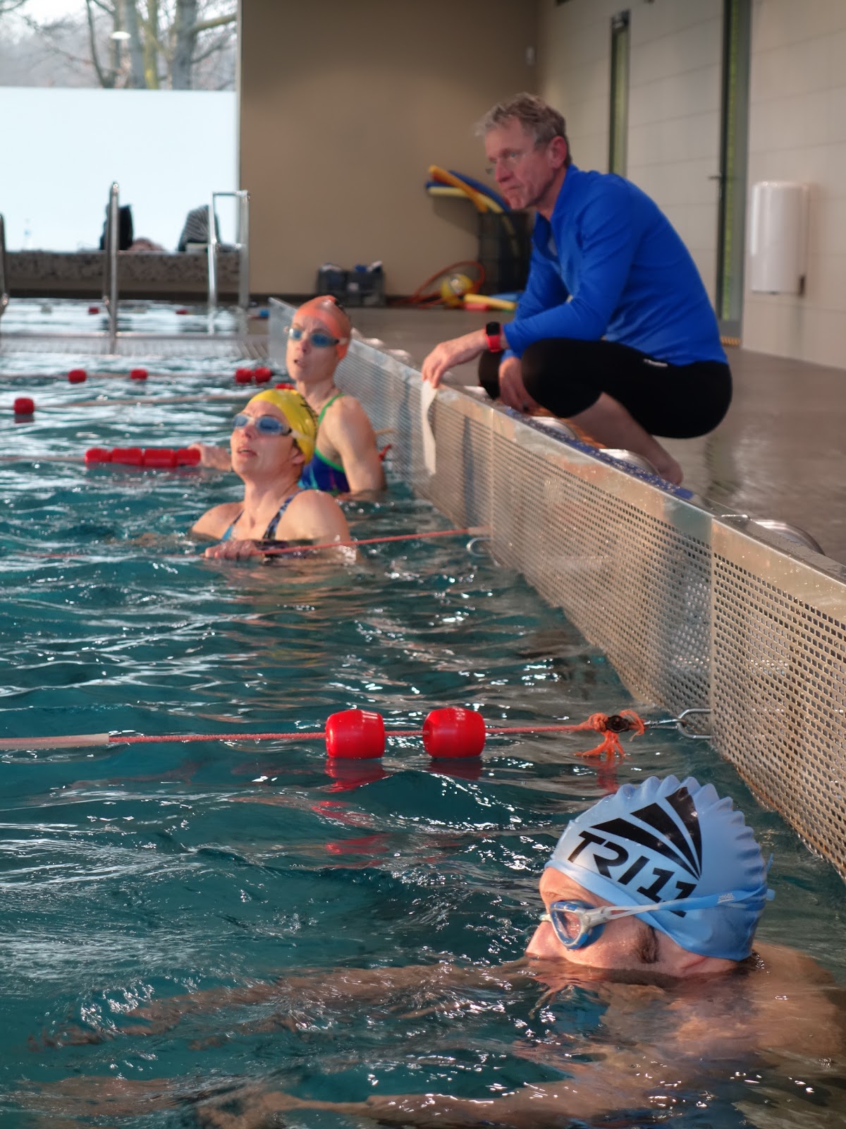 Bis zum Ende !! 100 x 100m Schwimmen
