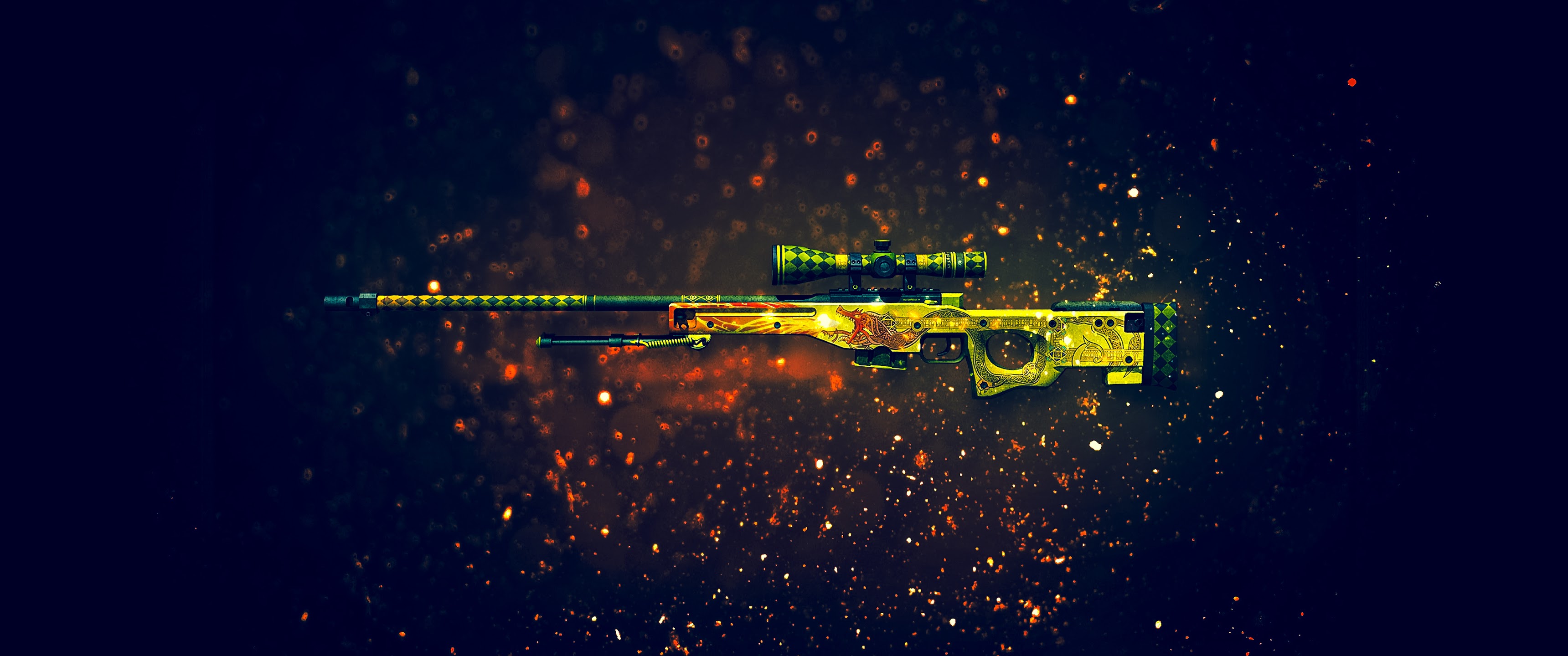 CSGO, AWP, Dragon Lore, Skin, 4K, 3840x2160, 38 Wallpaper PC Desktop