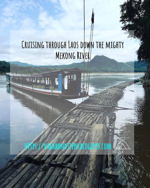 Boat docked on the Mekong River