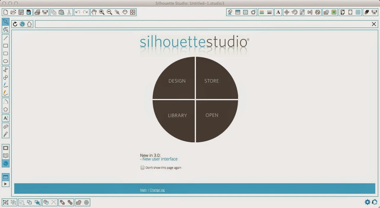 Silhouette Studio, V3, tips, newbies, new, welcome screen