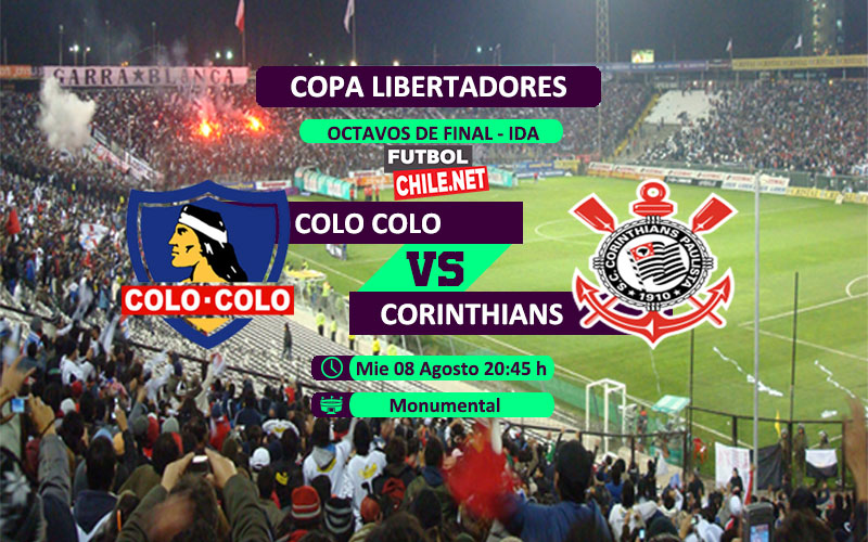 Mira Colo Colo vs Corinthians en vivo y online por los octavos de final de la Copa Libertadores 2018 Mira Colo Colo vs Corinthians en vivo y online por los octavos de final de la Copa Libertadores 2018