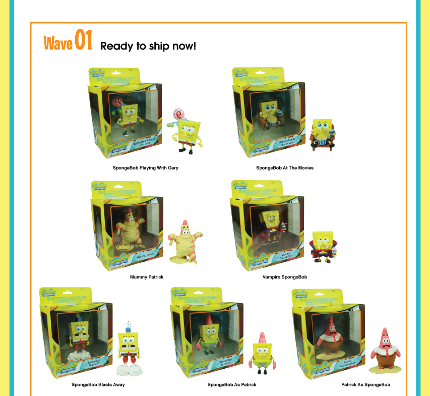 Spongebob Squarepants Mini Figure World by Playimaginative