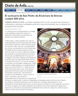 DIARIO DE AVILA-ARENAS DE SAN PEDRO-EXPOSICION-PINTURA-ERNEST DESCALS