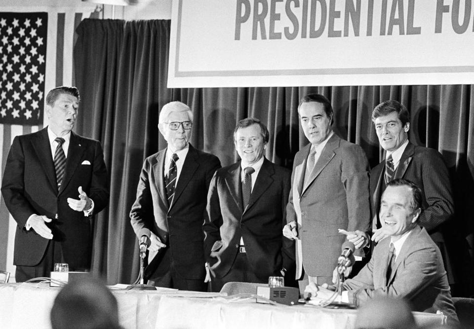Boring Old White Guy In 1980 Among A Host 