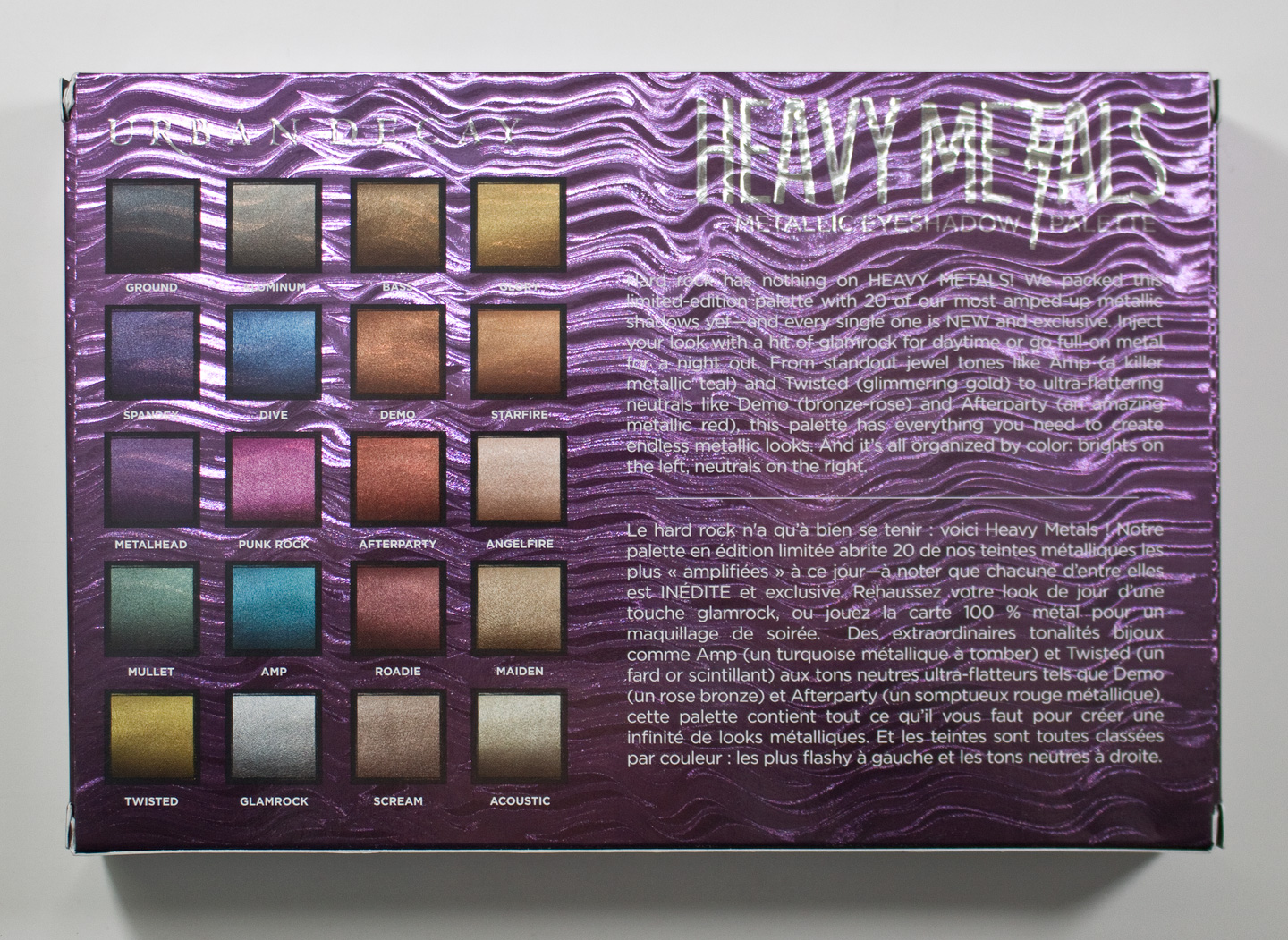 WARPAINT and Unicorns Urban Decay Heavy Metals Metallic Eyeshadow