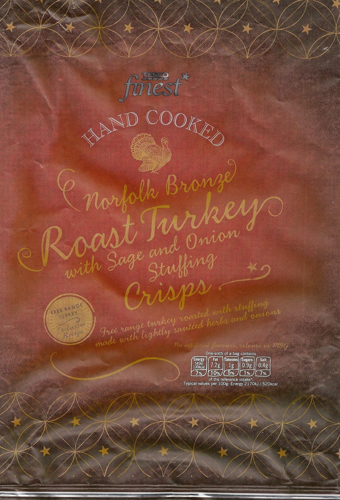 Cheeseburger Crisps & Other Stories Tesco Finest Hand Cooked Norfolk