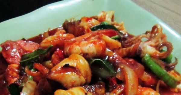 Made by Ita: Resepi Paprik Seafood & Menu Ala Thai