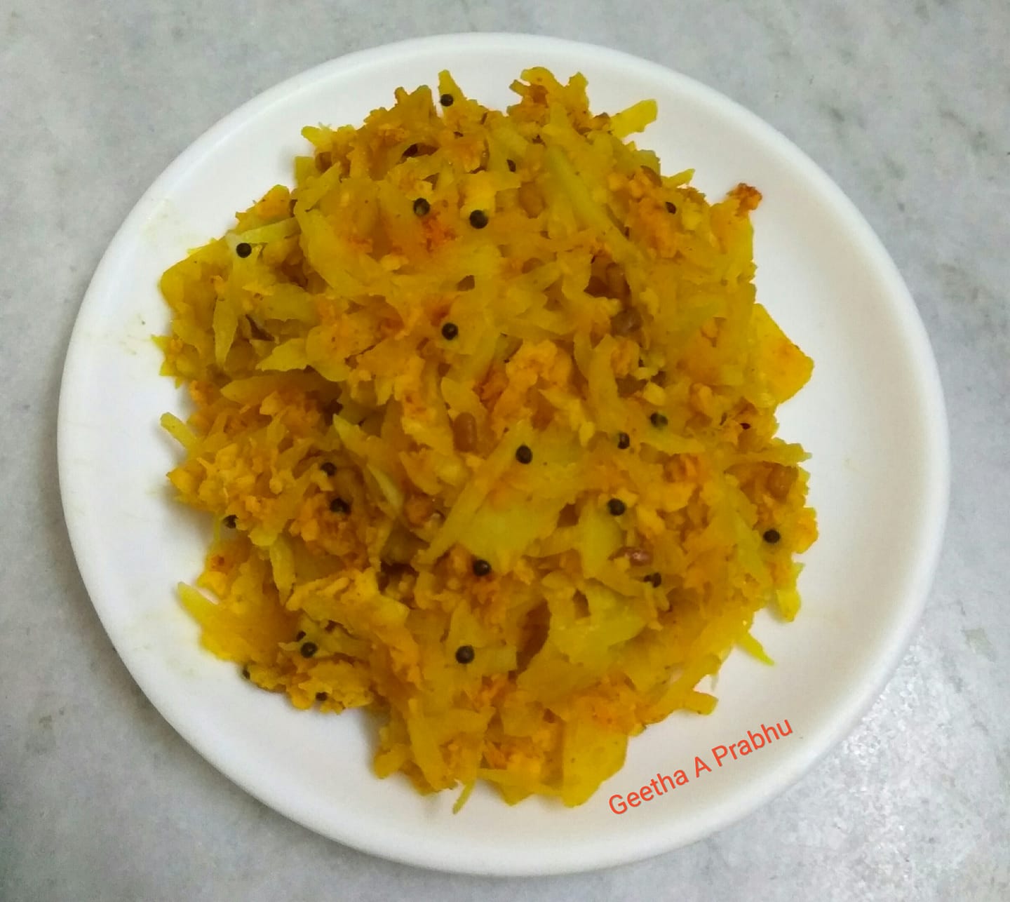 Cooking With Geetha PAPAYA PHAL SUKKE [konkani recipe]
