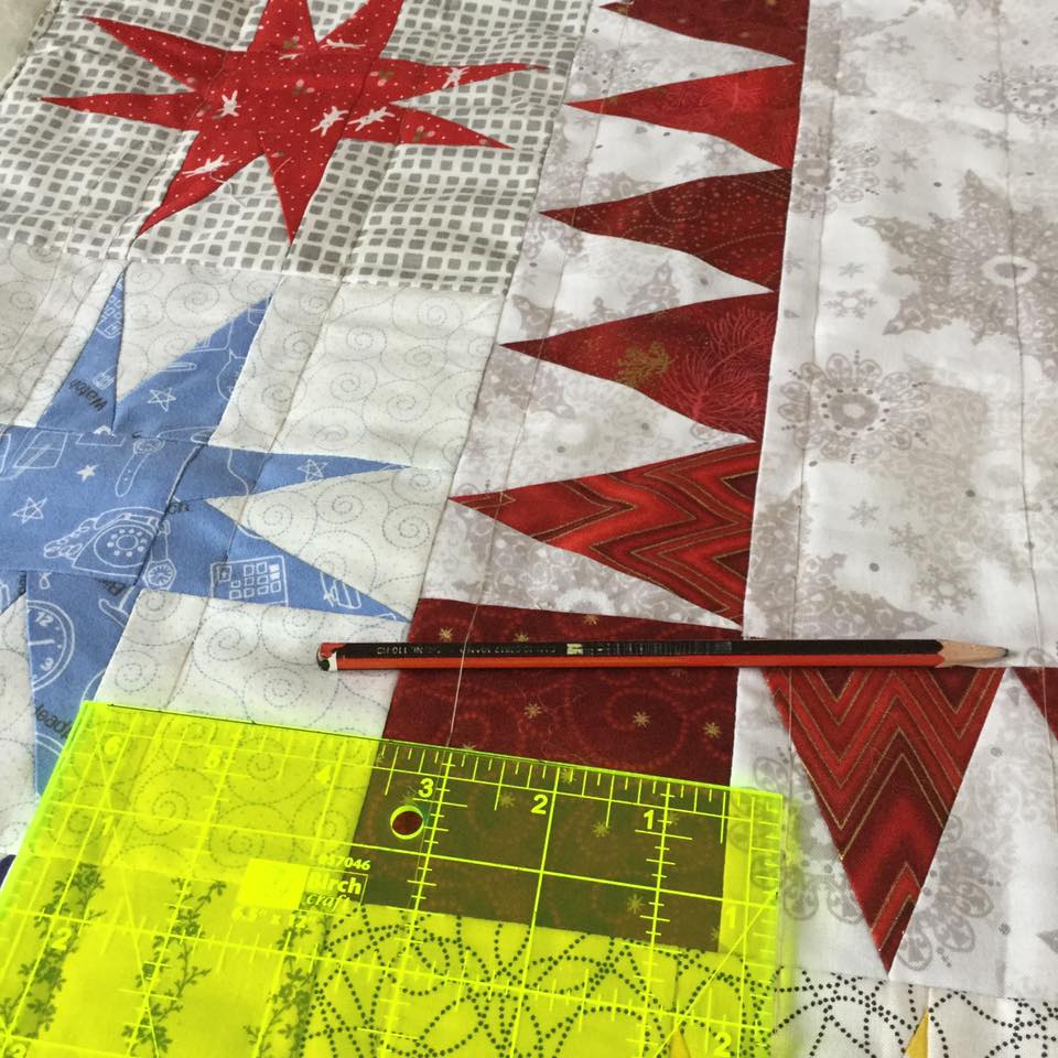 Wendy's Quilts and More Long arm basting for hand quilting