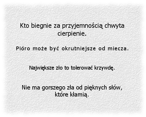 Aforyzmy O śmierci I Przemijaniu Aforyzm na dobry dzień...: Aforyzmy 4