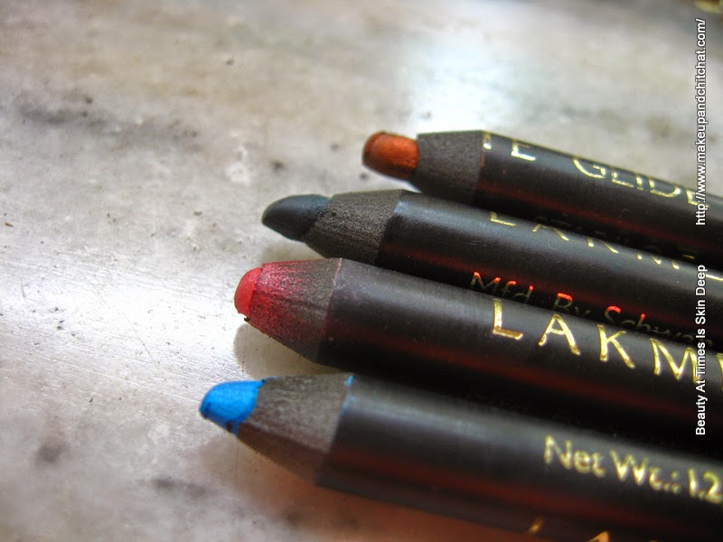 Good Colored liners Lakme Color Liners