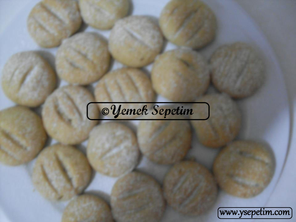 Antep Fıstıklı Kurabiye Tarifi Yemek Sepetim