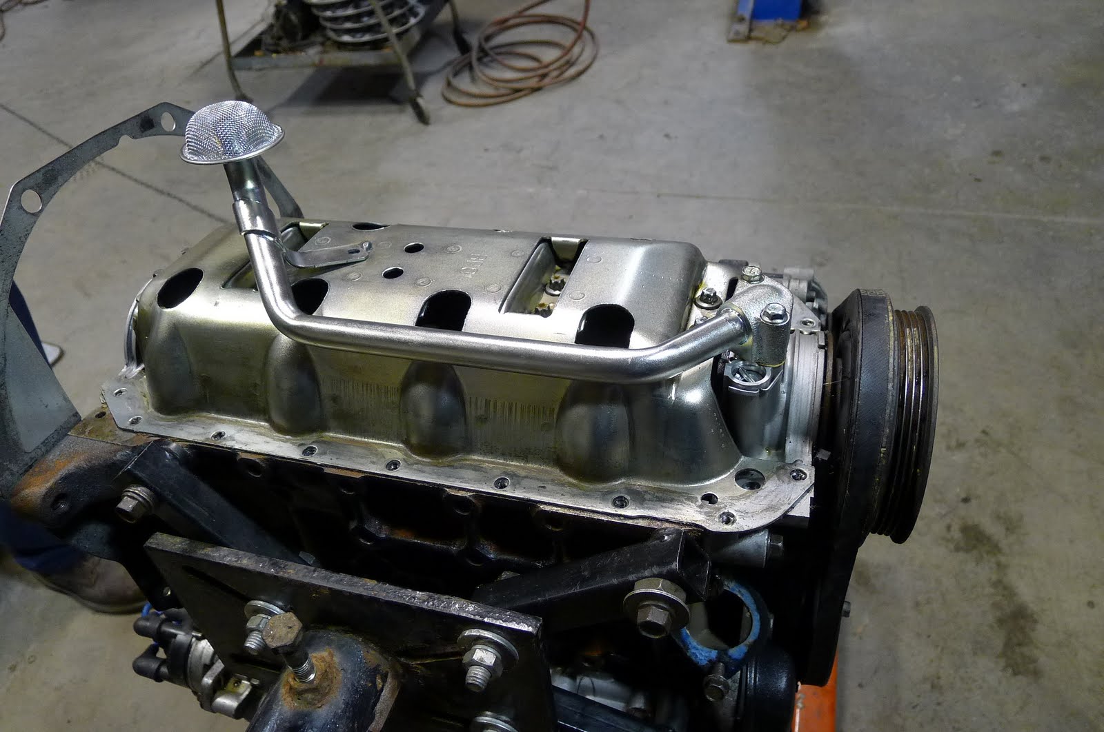 New England Zen Oil pan swap the Miata budget racer