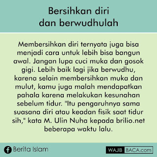 Cara Jitu Gampang Bangun Subuh Tiap Hari