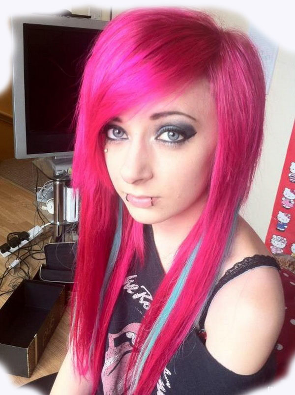 Emo Hair Color Ideas For Girls: 2014 emo hairstyles
