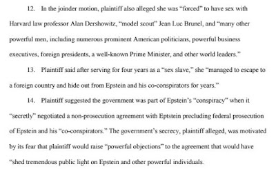 La justice américaine publie 2000 documents sur l'affaire Epstein: Des têtes connues impliqués dans le scandale pédophile (MAJ: Epstein retrouvé pendu)) Epstein%2B1