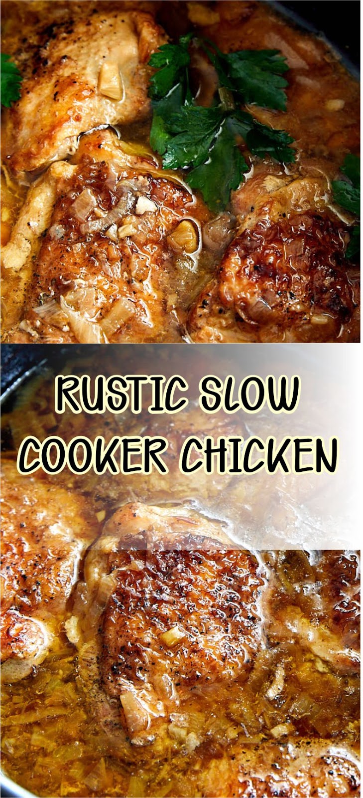 BEST Rustic Slow Cooker Chicken | Recipe Spesial Food