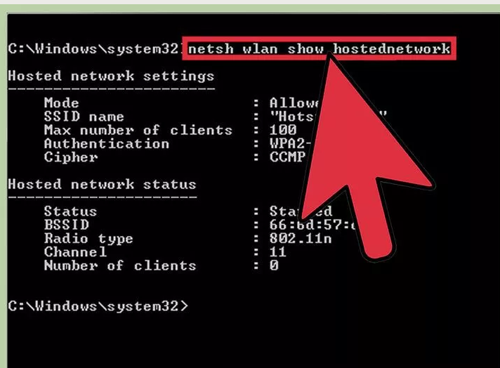Create a WiFi Hotspot Using the Command Prompt In Windows OS