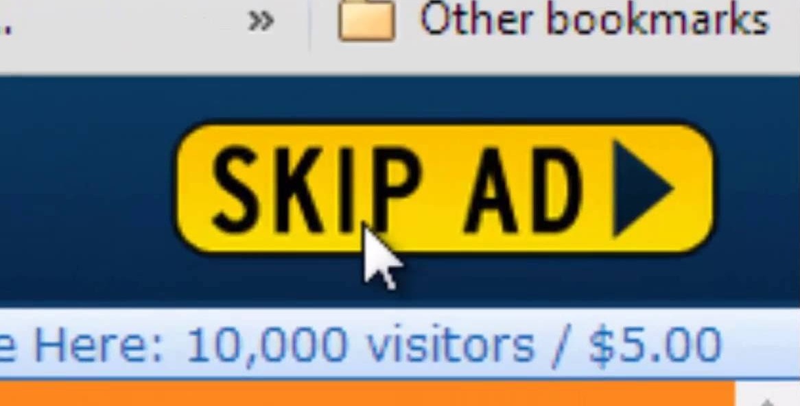 Click 'Skip Ad'