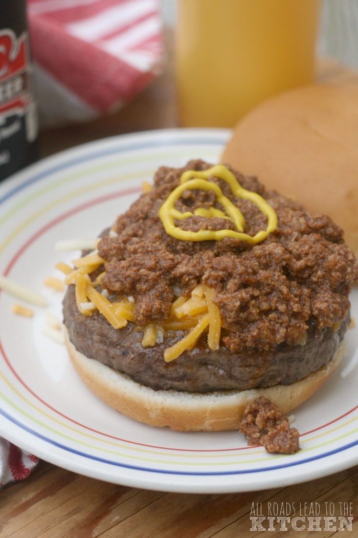 Stirring the Pot: Blogger Burger Club: Caesar Salad and Flank Steak Burgers  with Garlic Crostini