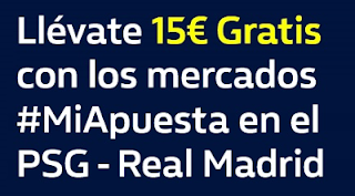 william hill promocion champions PSG vs Real Madrid 6 marzo william hill promocion champions PSG vs Real Madrid 6 marzo