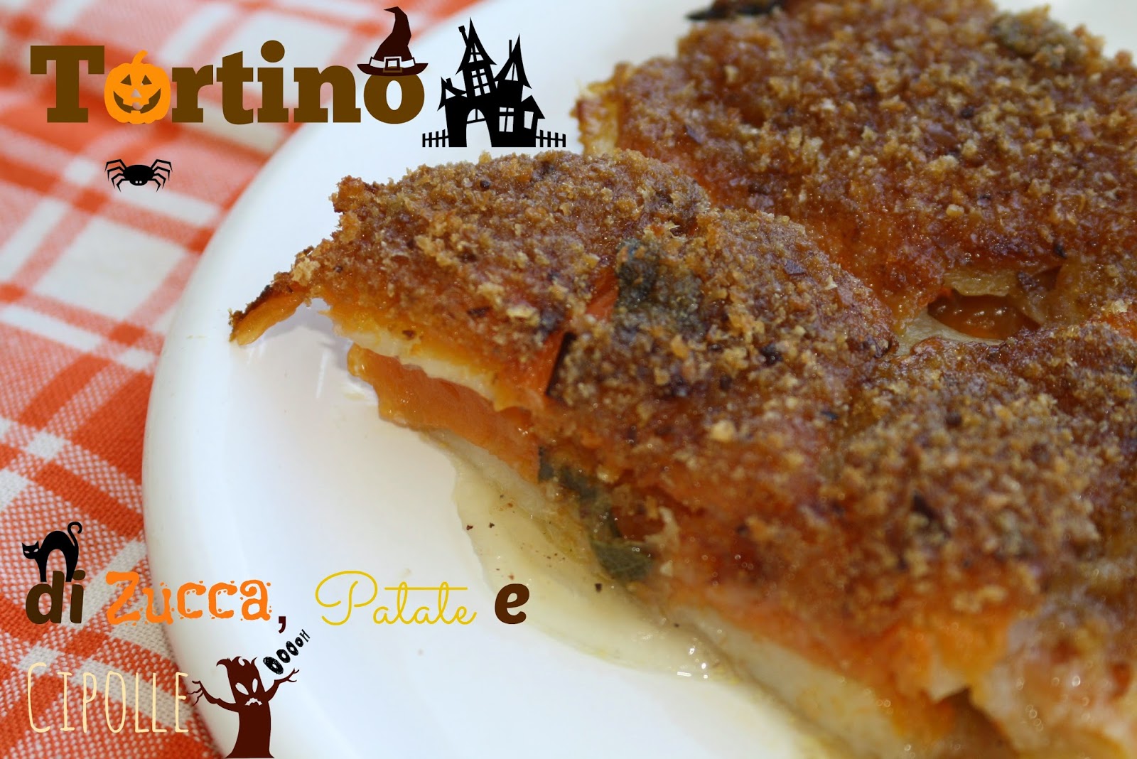 #27 stagioniamo da favola - tortino di zucca, patate e cipolle