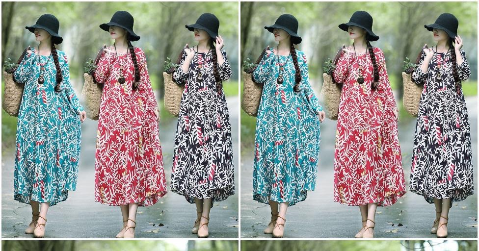 Womens Summer Clothes On Sale Sring Nd Autun New Ntionl Style Long