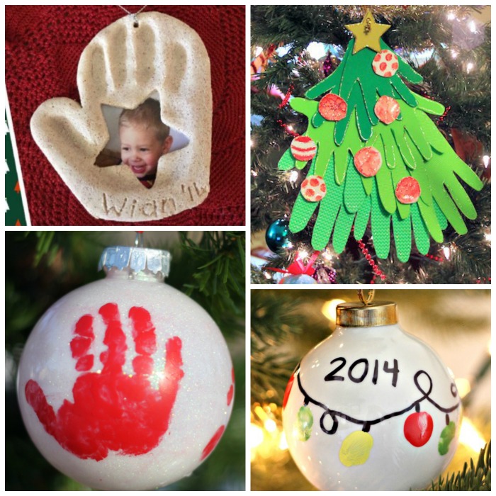 40 KID-MADE KEEPSAKE ORNAMENTS- I LOVE these!