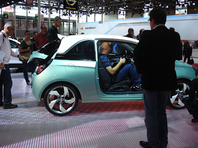 Opel Adam green 2013 Opel Adam review