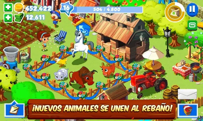Farm Frenzy 3 V2.0.2 APK MOD (Monedas Y dinero Ilimitado) Android Full 