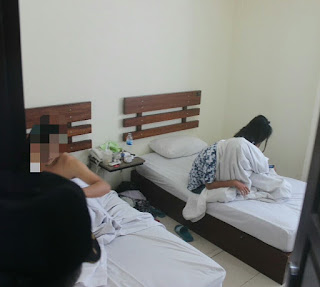 Mesum, Kakak Beradik dan Pasangannya Ini Terciduk Dalam Kamar Hotel