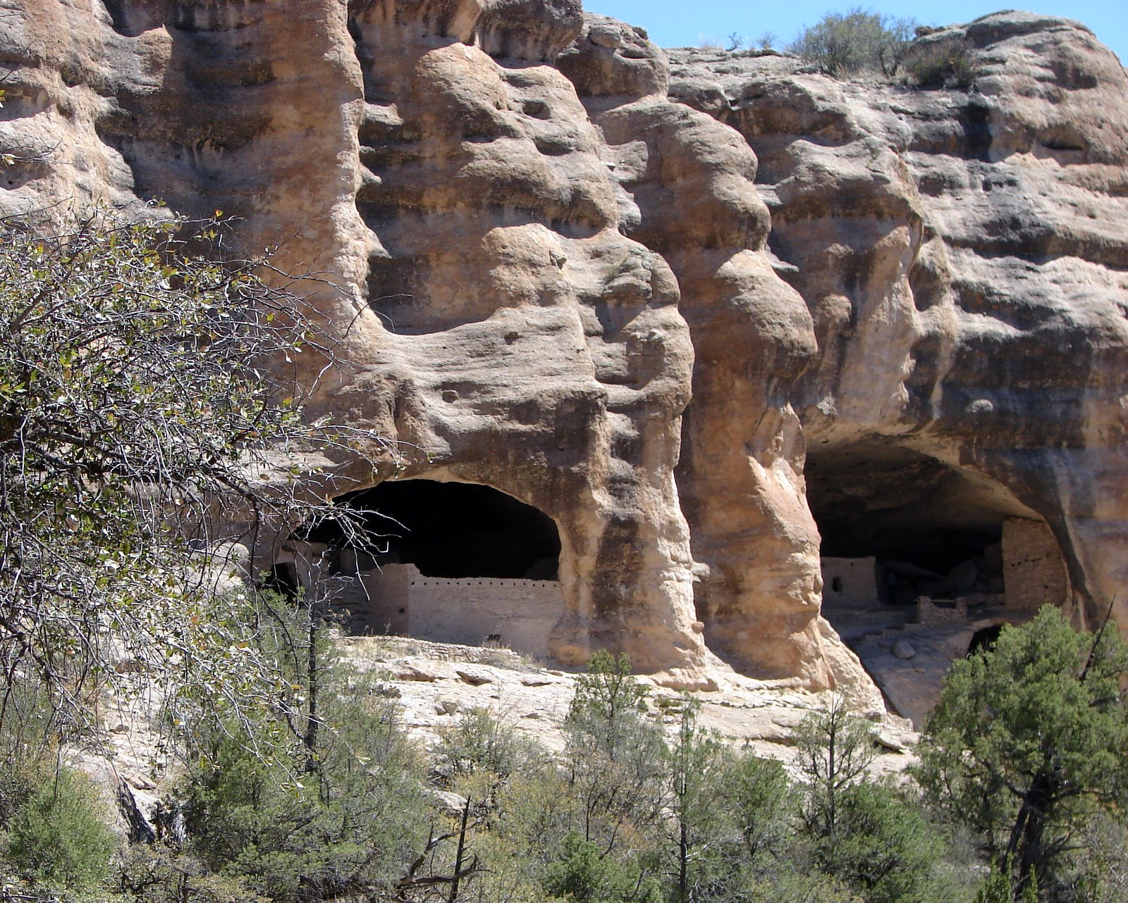 RVing and Travels...Adventures with Suzanne and Brad Exploring the Gila Cliff Dwellings