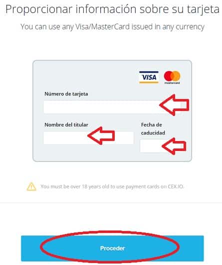 comprar tarjeta cex.io comprar tarjeta cex.io