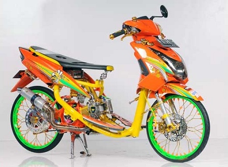 Modifikasi yamaha soul terbaru 2018 modifikasi motor yamaha Soul GT