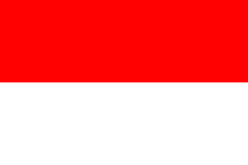 Logo Gambar Bendera Negara Indonesia PNG JPG ukuran 800 px