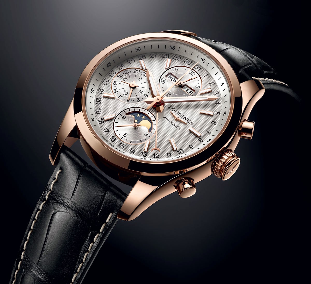 Longines - Conquest Classic Moonphase Chronograph | Time and Watches