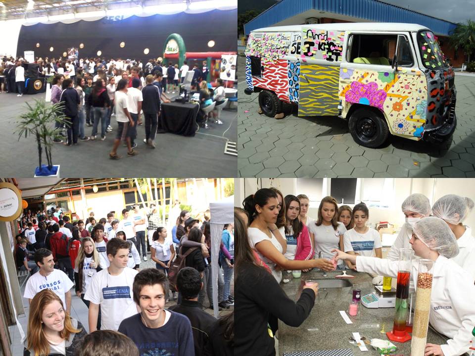 Biblioteca SENAI Jaraguá do Sul Mundo SENAI 2012