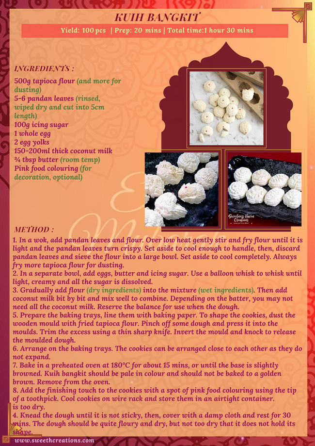 KUIH BANGKIT RECIPE