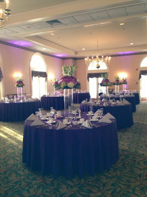 Manor Country Club K'Mich Weddings in Philadelphia PA - wedding planning - wedding at the manor country club - 2012 - purple - sliver - white wedding