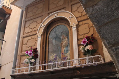 Capilla en el portal interior de Villanueva