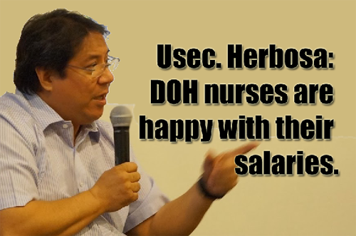 Usec. Herbosa's TV interview gets negative reactions from nurses