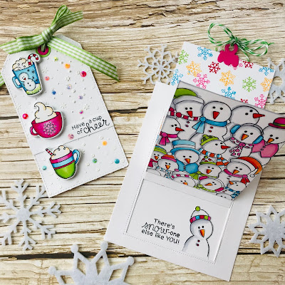Beautiful Tags by October Guest Designer Bobbi Lemanski | Stamps and dies by Newton's Nook Designs #newtonsnook #handmade