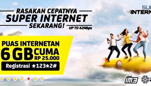 Paket Indosat Im3 Super Cepat Heboh 32gb, kode