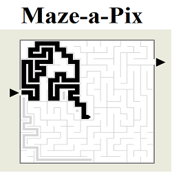 Online Maze-a-Pix Puzzle